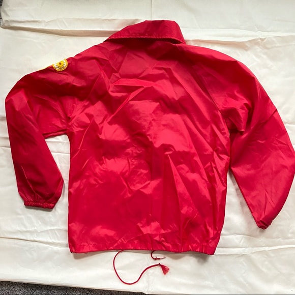 Champion Vintage Red Woodcraft Patches Jacket Kids 10-12 Culver Woodcraft - Picture 7 of 7